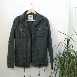 Green Roots Army Jacket